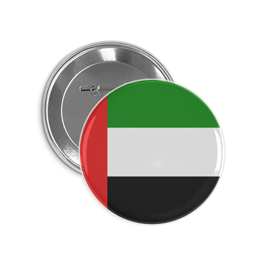 6pcs Premium UAE Flag Button Pins – National Day Badge | High-Quality Lapel Pins for Events & Celebrations