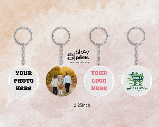 Customized button pin