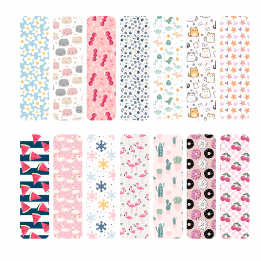 6pcs Cute patterns Magnetic Bookmarks