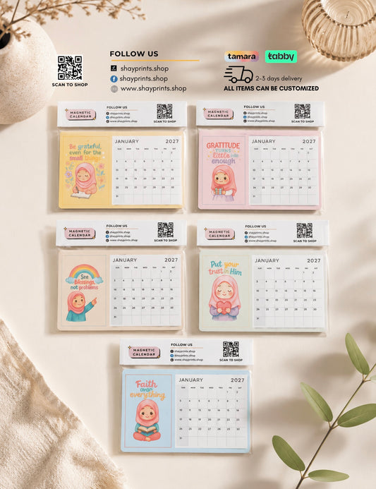 Affirmations Magnetic Calendar
