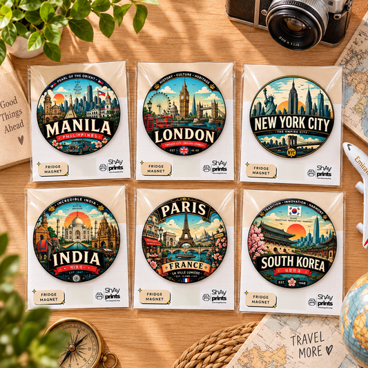 Country Fridge Magnet Souvenir
