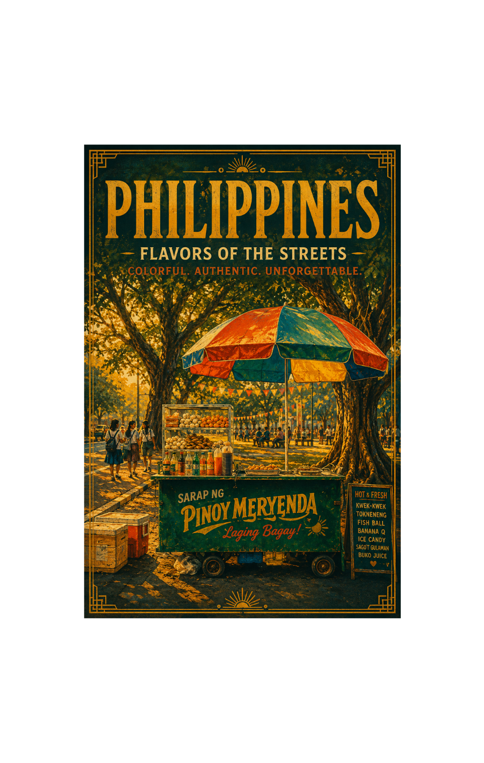 Philippines atm size fridge magnets