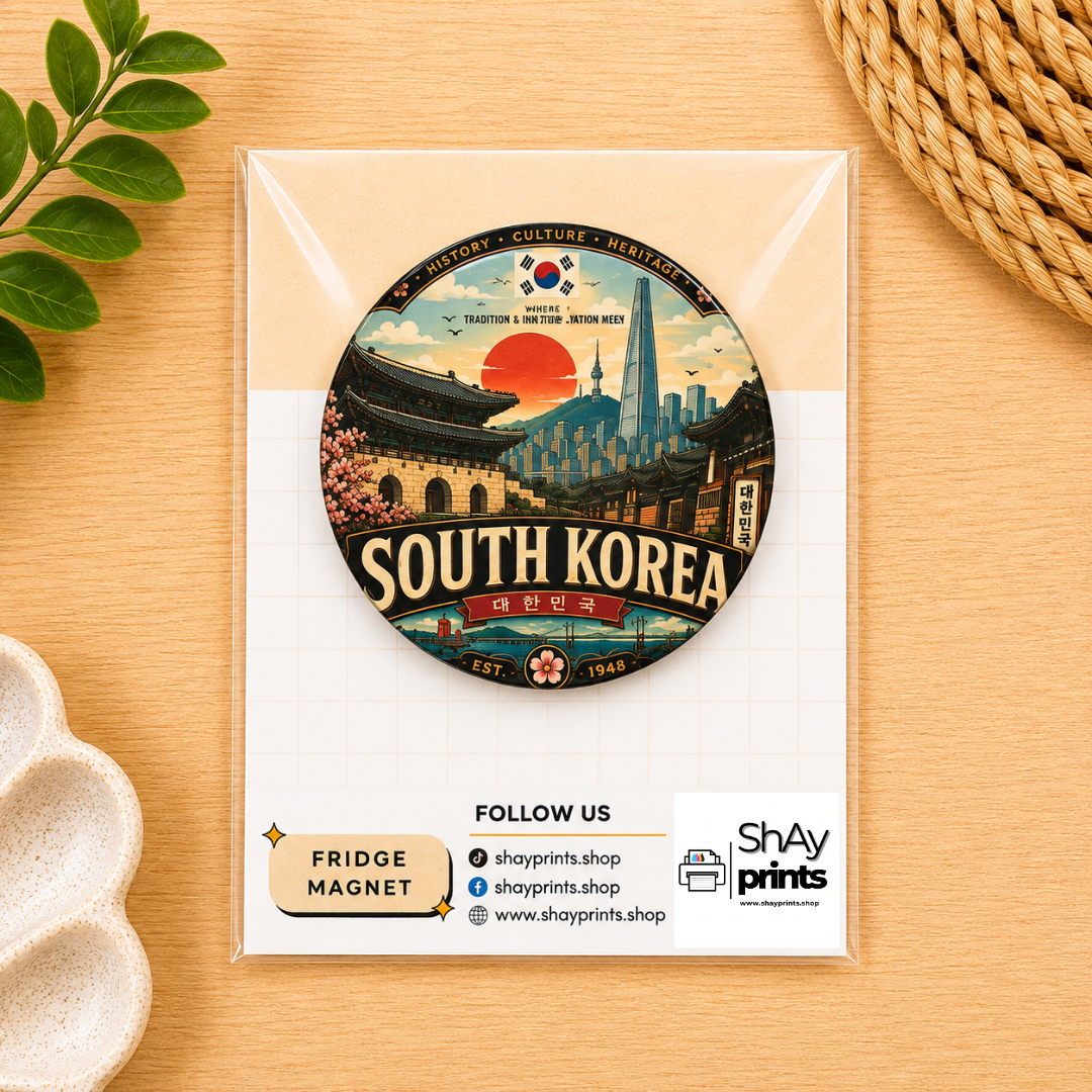 Country Fridge Magnet Souvenir
