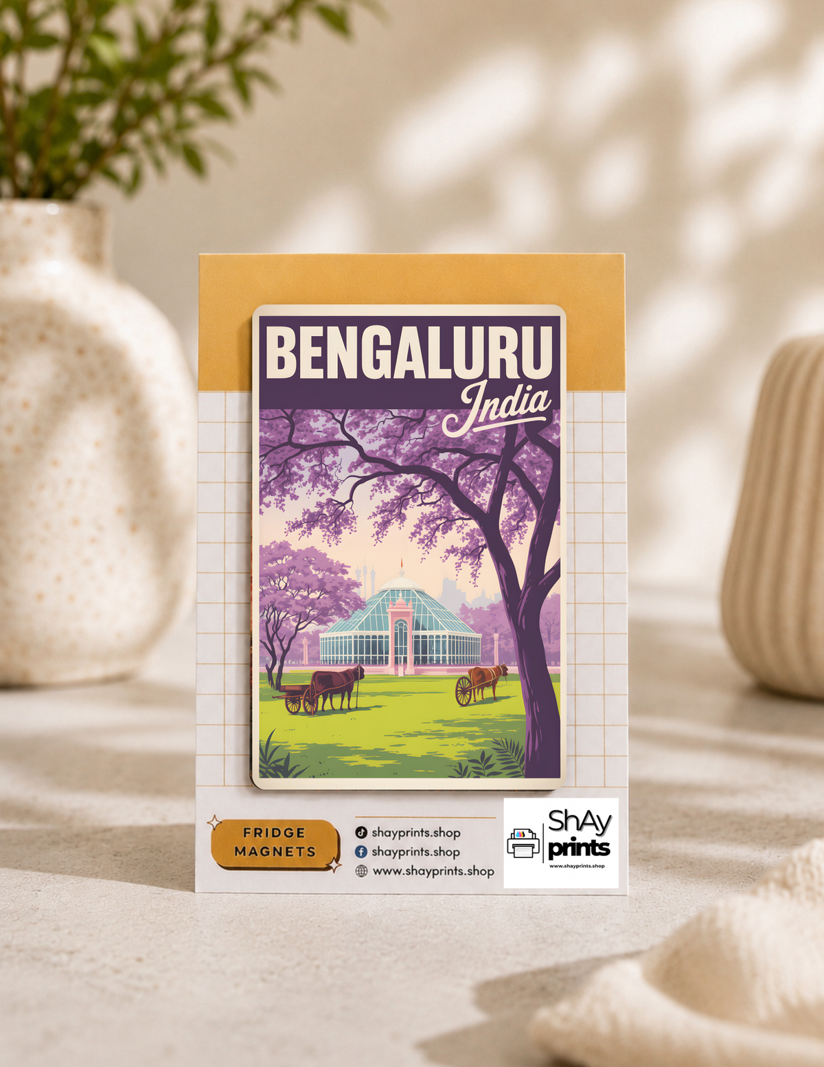 Mumbai, India Fridge Magnet