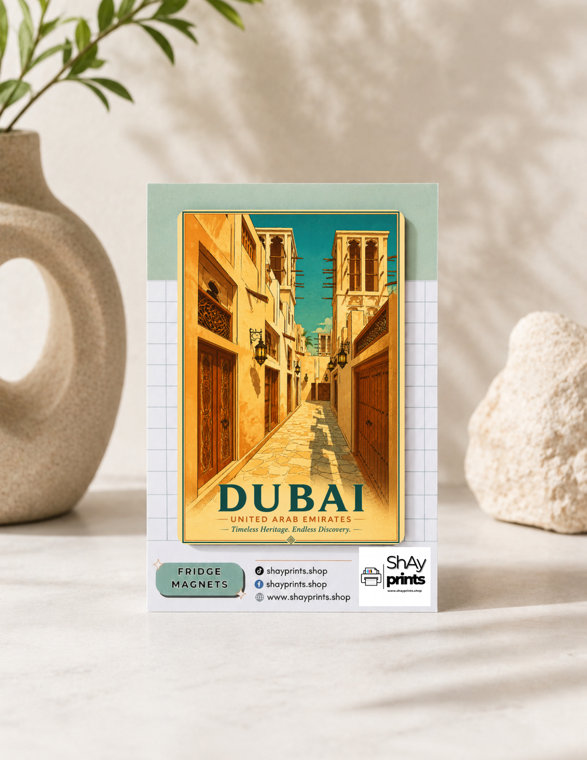 Dubai fridge magnet