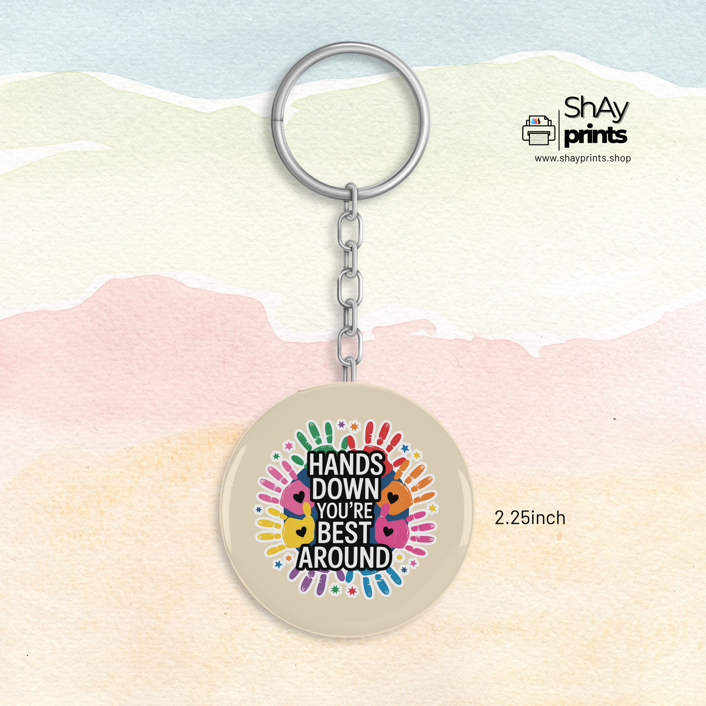 Teachers day Button Keychain