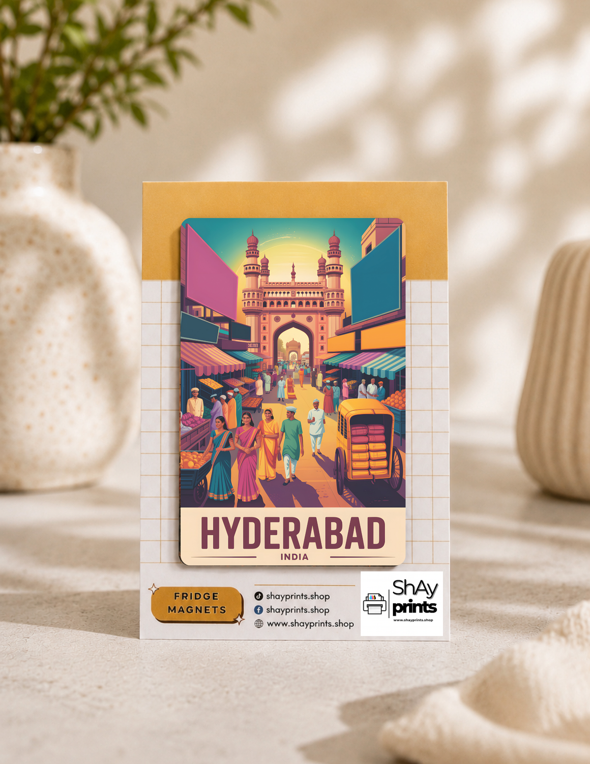 Mumbai, India Fridge Magnet