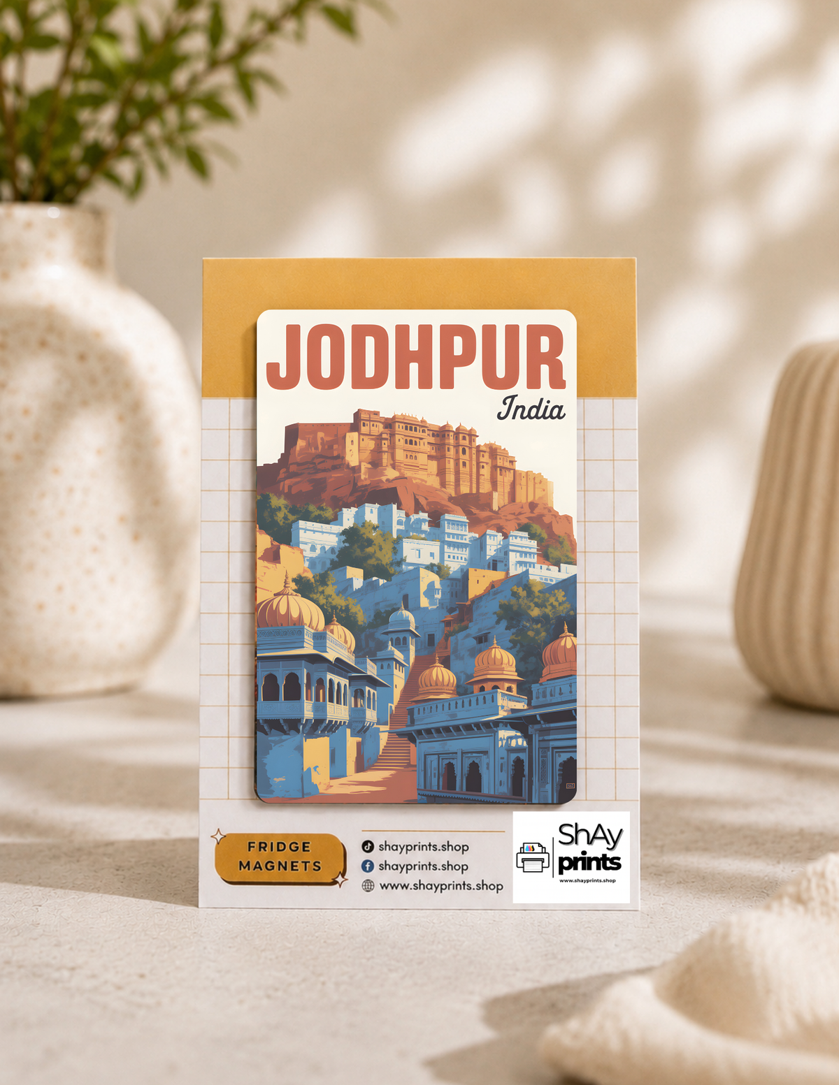 Mumbai, India Fridge Magnet