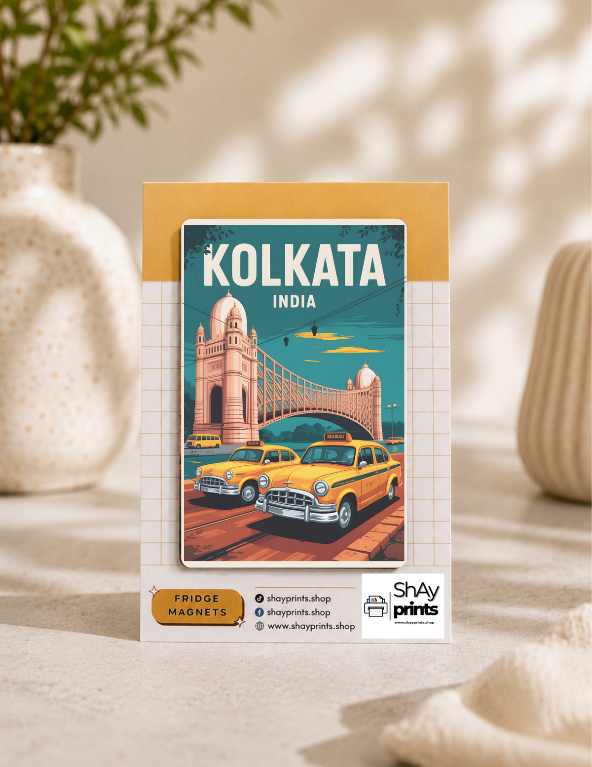 Mumbai, India Fridge Magnet