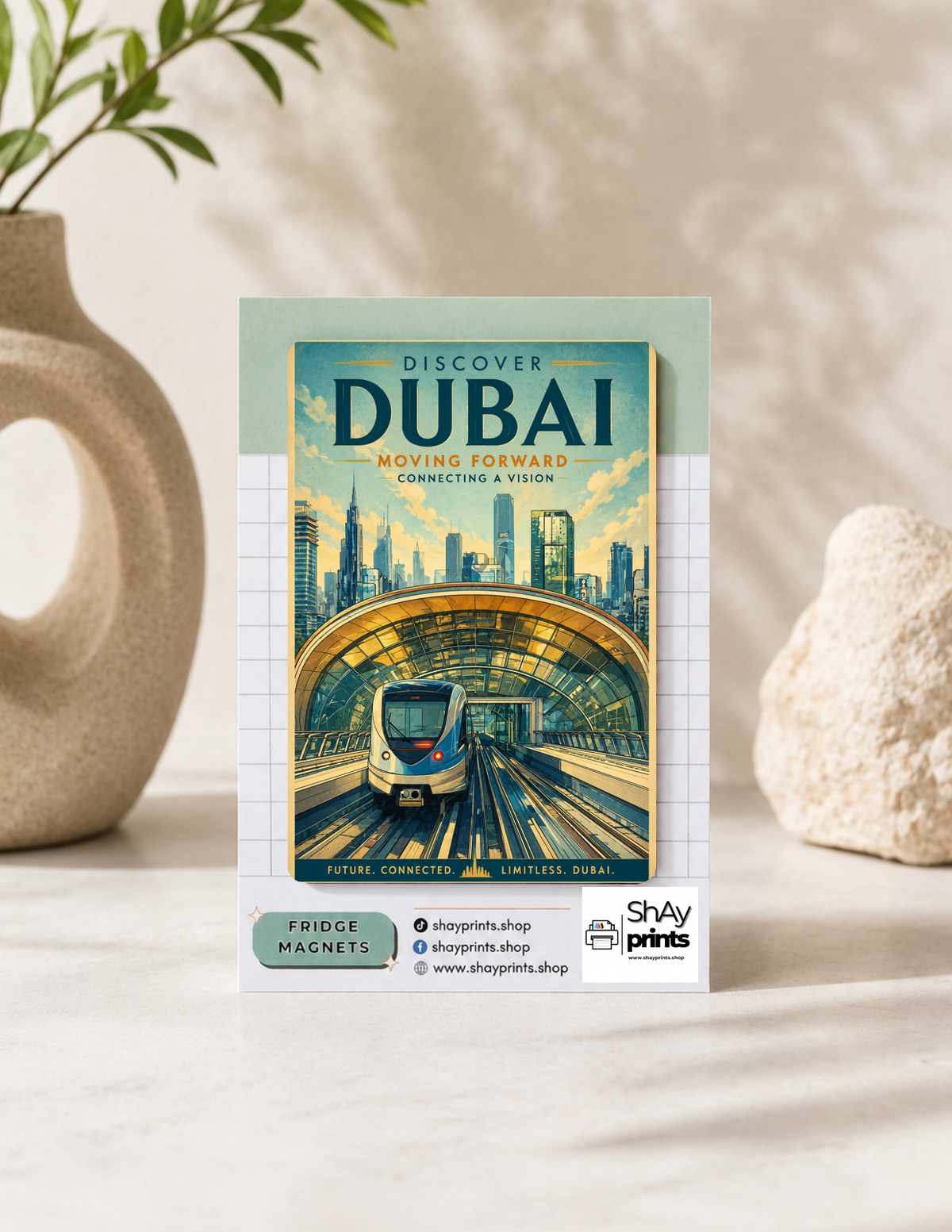 Dubai fridge magnet