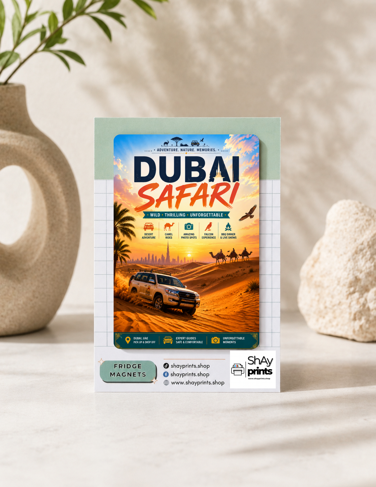 Dubai fridge magnet