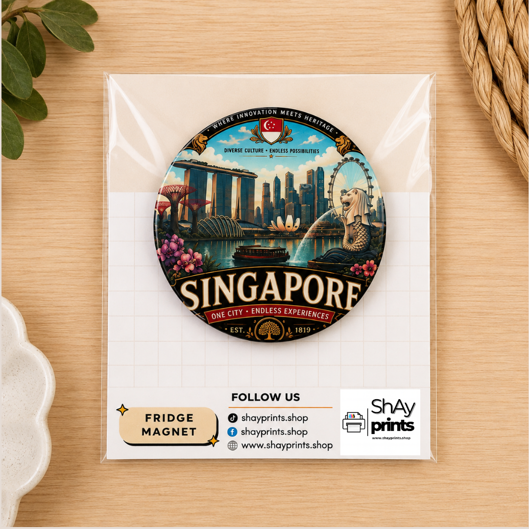 Country Fridge Magnet Souvenir